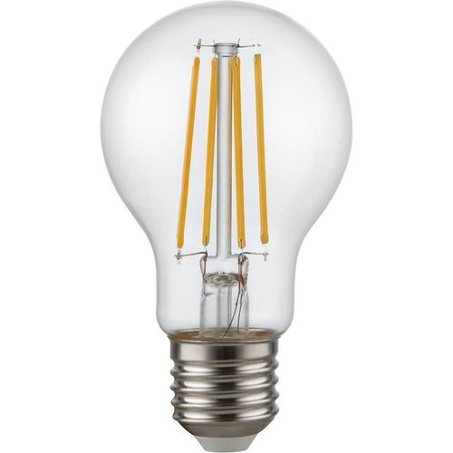 E27 4,7W dimbar LED-pære - A60, filament, klart glass, 2700K