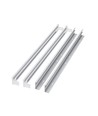 60x60 påbygningsramme til LED panel - Hvit, 620x620mm, til Algine armaturer