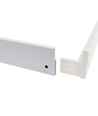 60x60 påbygningsramme til LED panel - Hvit, 620x620mm, til Algine armaturer