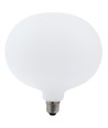E27 5W XXL Filament LED-pære - R180, 550lm, dimbar, matthvit, 2500K