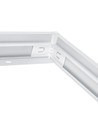 60x60 påbygningsramme til LED panel - Hvit, 620x620mm, til Algine armaturer