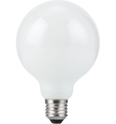E27 5,5W dimbar LED globepære - G95, opalt glass, 2500K, filament