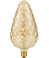 E27 4W XXL Flex Pine-Cone filamentpære - 200lm, gullfarget glass, dimbar, 2000K