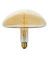 E27 4W dimbar LED filamentpære - XL Flex Mush, 200lm, 2000K, gullfarget glass