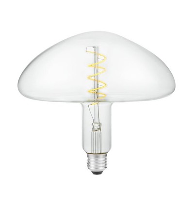 E27 4W XL Flex Mush filamentpære - 240lm, dimbar, 2200K, klart glass