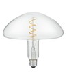E27 4W XL Flex Mush filamentpære - 240lm, dimbar, 2200K, klart glass