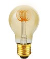 E27 4W dimbar LED filamentpære - A60, Flex, Gold, 2000K, 210lm