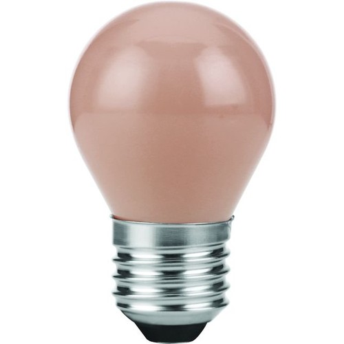 E27 4,5W dimbar LED kronepære - G45, Filament, 1800K Flame, 250lm