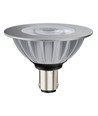 Ba15d AR70 6,5W LED-pære, 12V - 530lm, 36°, dimbar, varmhvit
