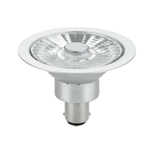 BA15d AR70 8W LED-pære, 12V - 480lm, 30°, dimbar, varmhvit