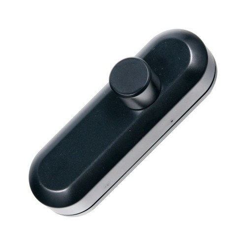 Ledningsdimmer for LED, 0-25W - Bakkantdimmer, sort dreiebryter