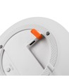 Oppladbar RGB LED-bordlampe Ø12,8cm - Hvit, inkl. fjernkontroll, IP54 utendørs