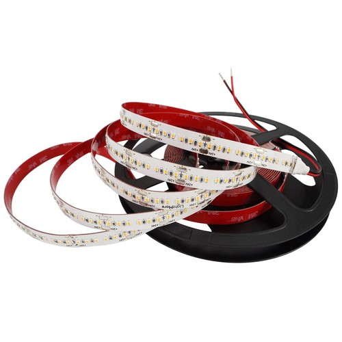 Outlet: 5m LightMore LED-stripe - 24V, 3W/m, 3000K, IP20, Ra90