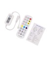 RGBIC-kontroller med fjernkontroll - Bluetooth Surplife RF trådløs, slim fjernkontroll, 3-pins