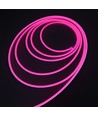 5m 8W pr. meter Rosa 8x16 Neon Flex LED - 12V DC, IP67