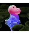 MOCHI Dinosaur nattlampe - Silikon, fargeskift + varmhvit, touch dimbar, IP20 innendørs