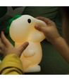 MOCHI Dinosaur nattlampe - Silikon, fargeskift + varmhvit, touch dimbar, IP20 innendørs