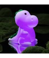 MOCHI Dinosaur nattlampe i myk silikon - oppladbar, fargeskift + varmhvit