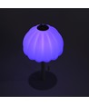 Oppladbar RGB LED bordlampe - Hvit, inkl. fjernkontroll, IP20 innendørs