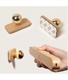 3W Oppladbar vegglampe - IP20, Tre, 360° roterbar, inkl. lyskilde