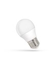 6W LED kronepære - G45, mattert glas, E27
