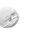 8W LED Technic vegglampe - IP54, IK10, rund, hvit, inkl. lyskilde