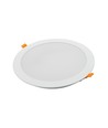 24W Ø22cm LED innfellingspanel - IP54 utendørs, Hull: Ø19,5 cm, Mål: Ø22 cm