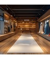 3-faset GU10 skinnespot Madara Slim - Sort, uten lyskilde, til MR11 pære, maks 4W LED