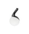5W dimbar SHIFT SMART skinnebelysning Ø100x130mm - 165°, CCT, sort, Zigbee
