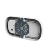 15W PASTILO oval LED vegglampe CCT - 120lm/W, IP54, IK10, hvit, 5 års garanti