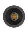 7W LED påbygningsspot, CCT - 3 lysfarger, Ø9cm, sort, UGR19, 45° spredning
