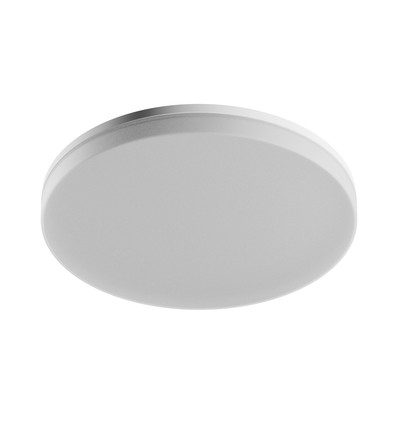20/30/40W LED CCT taklampe - 3 lysfarger, Ø33cm, Høyde: 5cm, IP44, hvit kant