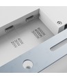 20/30/40W LED CCT taklampe - 3 lysfarger, Ø33cm, Høyde: 5cm, IP44, hvit kant
