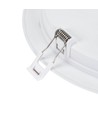18W Ø22cm Algine 2-i-1 innfelt panel - 122lm/W, 4000K, rund