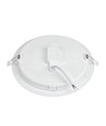 18W Ø22cm Algine 2-i-1 innfelt panel - 122lm/W, 4000K, rund