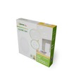 18W Ø22cm Algine 2-i-1 innfelt panel - 122lm/W, 4000K, rund