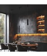 11W HANGIT MULTIWAY S taklampe - 1070lm, 2700K, 30°, sort, høydejusterbar, IP20