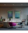 Fiale Core Anti-Glare GU10 innfellingsspot - Rund, hvit, IP20, Hull: Ø7,5 cm, Mål: Ø9,5 cm, uten lyskilde