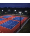 300W LED-lyskaster med justerbar watt - Asymmetrisk lys, IP66 utendørs, IK08, sort