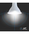 E27 11W LED PAR30 pære - 4000K, Samsung LED chip
