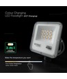 10W LED lyskaster - CCT, CREE chip, 6 års garanti, Slimline-serien