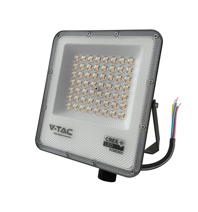 50W LED lyskaster 6 års garanti - CCT 3-i-1, CREE chip, Slimline serien