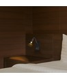 3W LED sengelampe med USB-lading - USB-A og USB-C, CREE-chip, sort, inkl. lyskilde