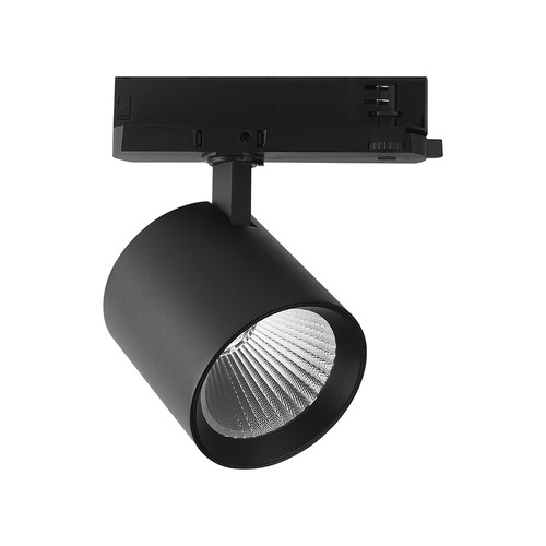 V-Tac 36W 3-fas skinnespot - CREE chip, 4000K, sort, 6 års garanti