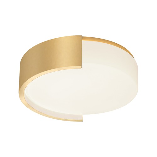 V-Tac 63W LED taklampe, Ø55cm - 3-i-1 CCT, dimbar, gull, inkl. fjernkontroll