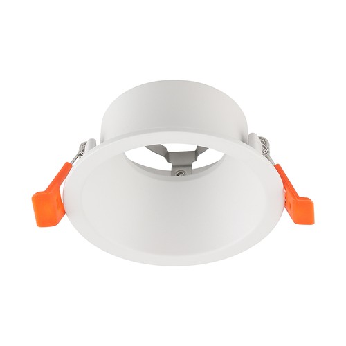 GU10 innfellingsspot, blendingsfri - Rund, hvit, Deep Anti Glare, uten lyskilde