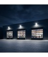 300W LED lyskaster - 135lm/W, IP65, hvitt hus, 6 års garanti, CREE Chip