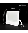 300W V-Tac LED lyskaster - 135lm/W, IP65, CREE Chip, hvitt hus, 6 års garanti