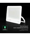 300W LED lyskaster - 135lm/W, IP65, hvitt hus, 6 års garanti, CREE Chip