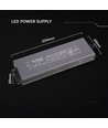 150W / 24V DC strømforsyning til LED-strips - 6.25A, IP67 vanntett